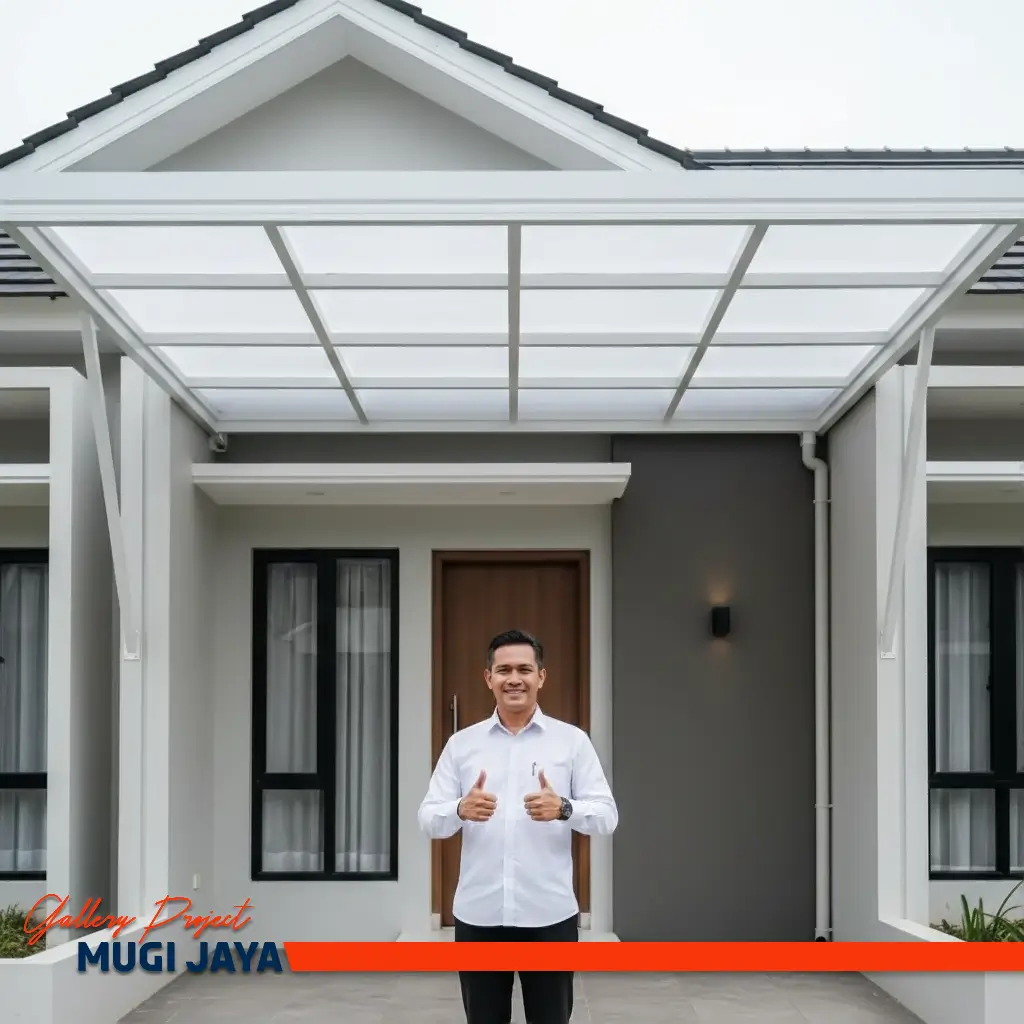 Bengkel Las Kanopi Pasang Kanopi Cikupa Terpercaya