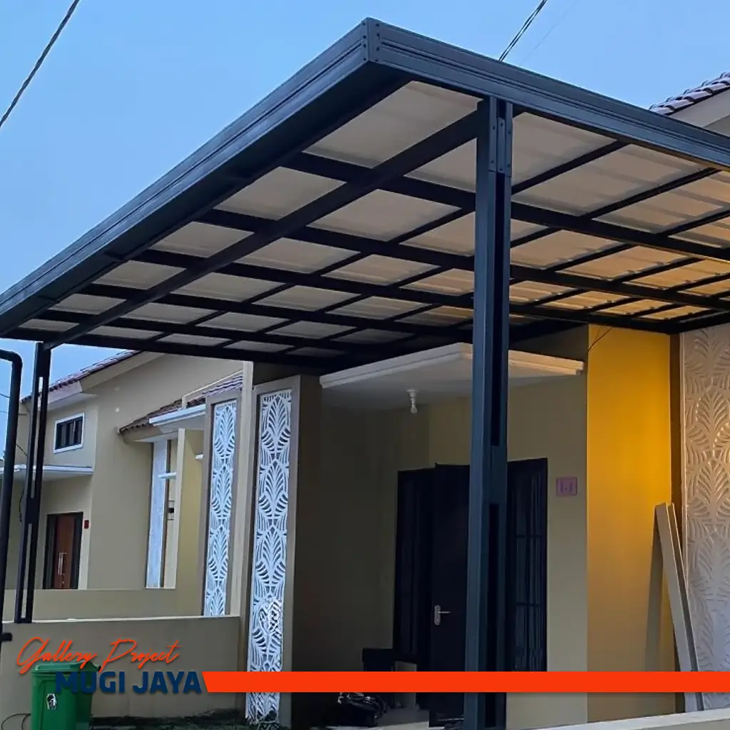 Bengkel Las Kanopi 4 Pasang Kanopi Cikupa Minimalis
