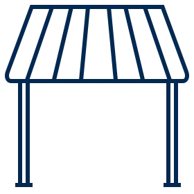 Kanopi Minimalis Icon